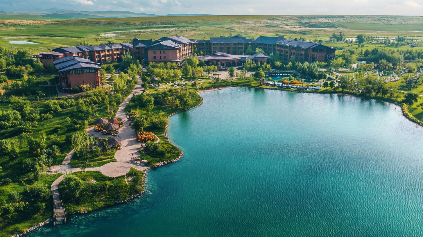 Алаколь Резорт: Роскошные условия проживания и разнообразные развлечения алаколь, резорт